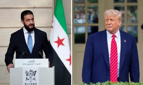 Sastali se Trump i al-Šara, slavlje na ulicama Damaska zbog ukidanja sankcija