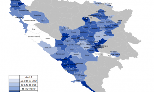 Izvješće Zapadna Hercegovina i Sarajevo najrazvijeniji i s najboljom demografijom, Mostar i Tuzla u vrhu po zaposlenosti