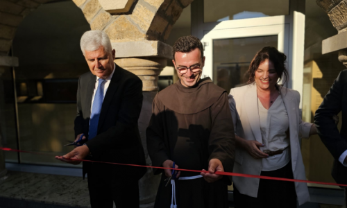 Izaslanstvo HNS BiH na svečanom otvorenju muzeja Franjevačkoga samostana Guča Gora
