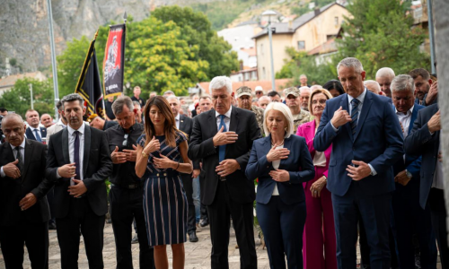 Predsjedateljica VM BiH Krišto: Operacijom “Ljeto ’95” stvoreni preduvjeti za konačno oslobođenje okupiranih prostora RH, kao i BiH