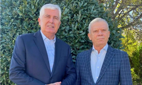 Čović i Radončić razgovarali o europskom putu i jednakopravnosti naroda