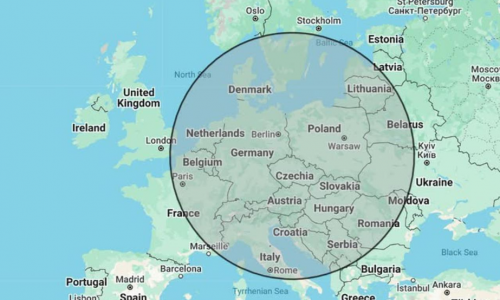 RADIJUS OD 1000 KM Karta koja se širi društvenim mrežama neke je i zabrinula: ‘Ako krene u rat, mogu lako pogoditi Zagreb?’