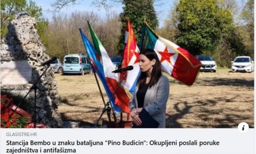 Patološko  IDS-ovo  službeno nametanje  jugoslavenstva u Istri.