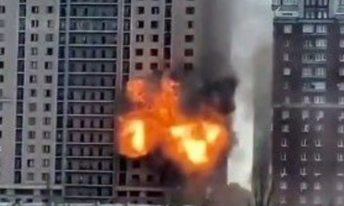 VIDEO Ukrajinci pogodili zgradu FSB-a, likvidirano 12 ruskih časnika