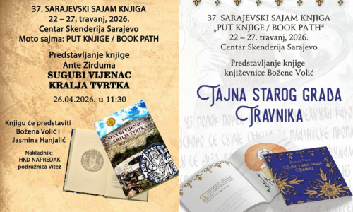 Napredak predstavlja svoja izdanja na Sarajevskom sajmu knjiga