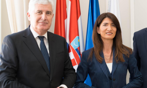 Sastanak u Zagrebu Dragan Čović i Darijana Filipović s vodstvom Hrvatskog generalskog zbora