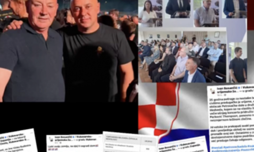 Licemjerje jednog župana: Bosančić u Negoslavcima na fešti, u Vukovaru na Thompsonu – zašto šuti o posjeti mjestu gdje su mučeni Hrvati?