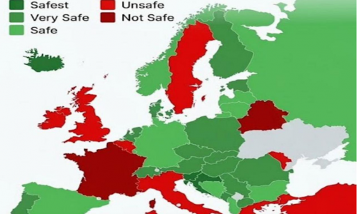 ZAŠTO JE NOVA KARTA EUROPE izazvala lavinu komentara: Što znače BiH, RH i Srbija u zelenom, a što Zapad u crvenom?
