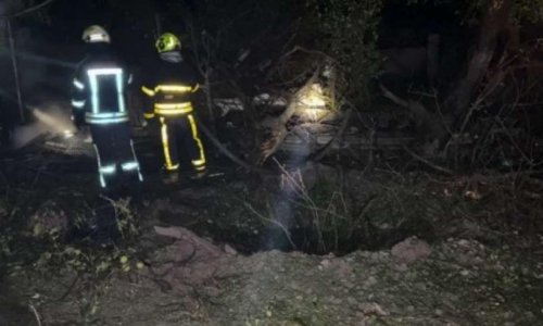 Nema mira VIDEO Gore zgrade u Kijevu nakon žestokog napada: Pogledajte prve snimke užasa