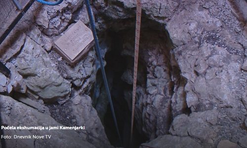U jami kod Benkovca ekshumirani ostatci tijela 41 osobe, partizani žrtve u jamu bacali žive