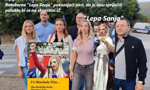Ratoborna „Lepa Sanja“, nije Istra tvoja „prćija“