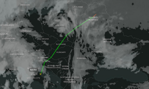 Što se događa iznad Hrvatske? Vojni zrakoplovi učestalo lete prema Moskvi, objavljene rute